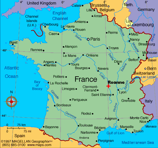 Mapa Di Europa Politico Regione dedans Carte De France Dã©Taill Gratuiteã©E 