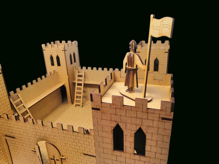 Maquette Chateau Fort Avec Soldats – Univers Medieval – Ma destiné Chateau Fort Description