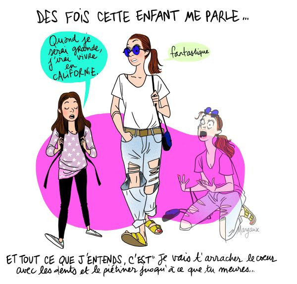 Margaux Motin: Le Poids Des Mots  Humour Maman, Dessin pour Dessin Humoristique Fille 