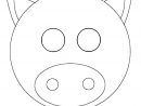 Masque Cochon À Imprimer avec Masque Carnaval Maternelle À Imprimer