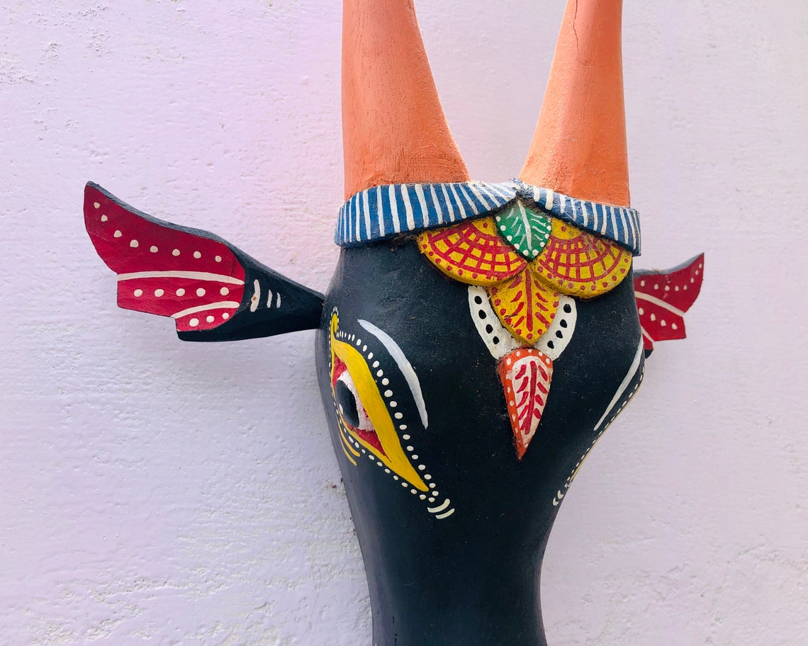 Masque De Tête Indien De Taureau De Nandi Pour Le Décor De à Masque Taureau