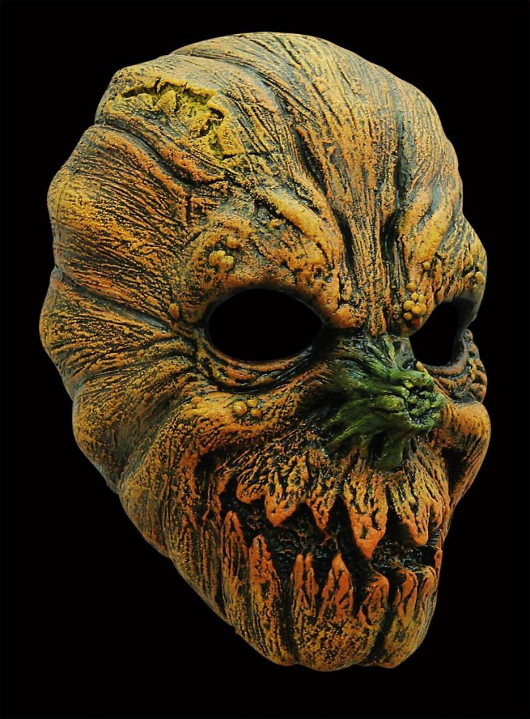 Masque D'Halloween Terrifiant De Citrouille – Maskworld intérieur Masque De Citrouille A Imprimer