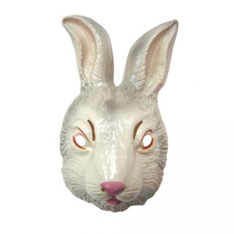 Masque Dur Enfant – Lapin intérieur Fabriquer Un Masque De Lapin