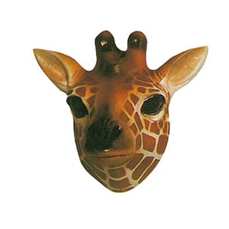 Masque Plastique Girafe  Girafe, Masque, Masque Enfant intérieur Girafe Enfant 