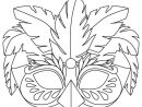 Masques À Colorier Et Découper - Carnaval De Rio - 24 destiné Masque Papillon À Imprimer
