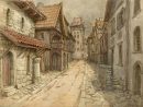 Medieval Europe  Décor Médiévale, Peintures Fantaisie dedans Dessin Médiéval