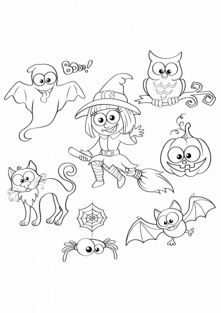 Meilleur Coloriage Halloween A Imprimer Fond D'Écran concernant Dessin D Halloween A Imprimer Gratuit