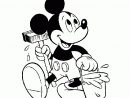 Mickey L'As De La Peinture - Coloriage Mickey - Coloriages tout Jeux De Coloriage Mickey