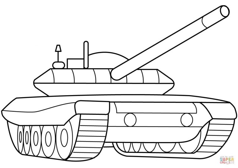 Military Armored Tank  Coloring Pages, Truck Coloring destiné Coloriage Tank