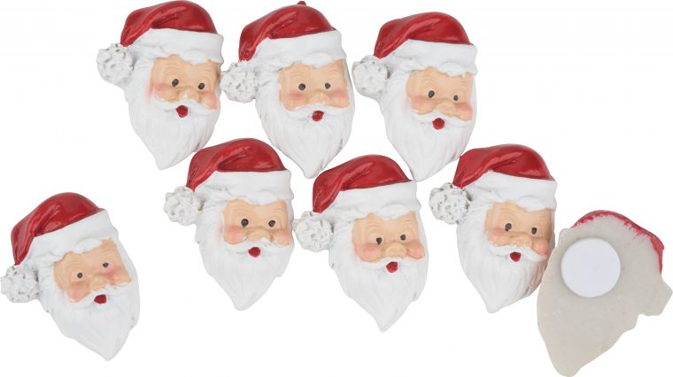 Mini-Têtes De Père Noël Vbs  Loisirs Créatifs Vbs Hobby tout Tete Pere Noel