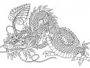 Mischievous Dragon - Dragons Adult Coloring Pages intérieur Dessin Dragon