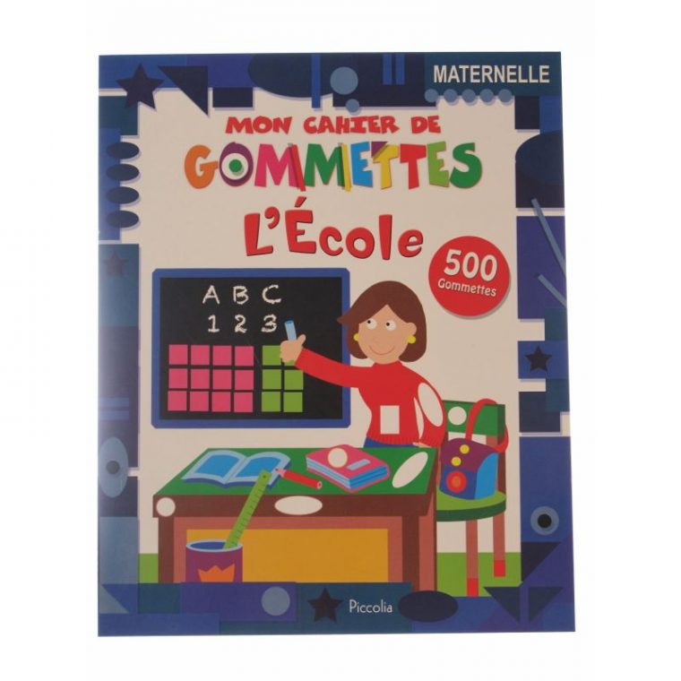 Mon Cahier De Gommettes. L'École 500 Gommettes. – Livres serapportantà Video Petshop Ecole