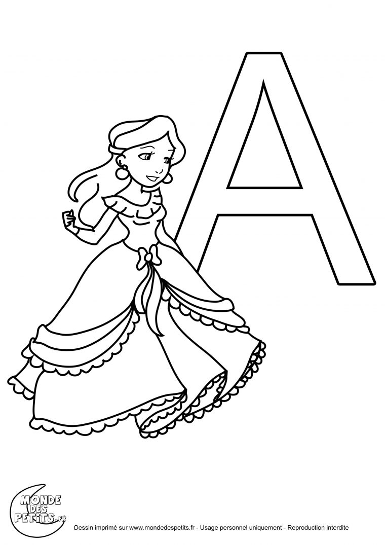 Monde Des Petits – Coloriages À Imprimer à Coloriage Lettres De L Alphabet