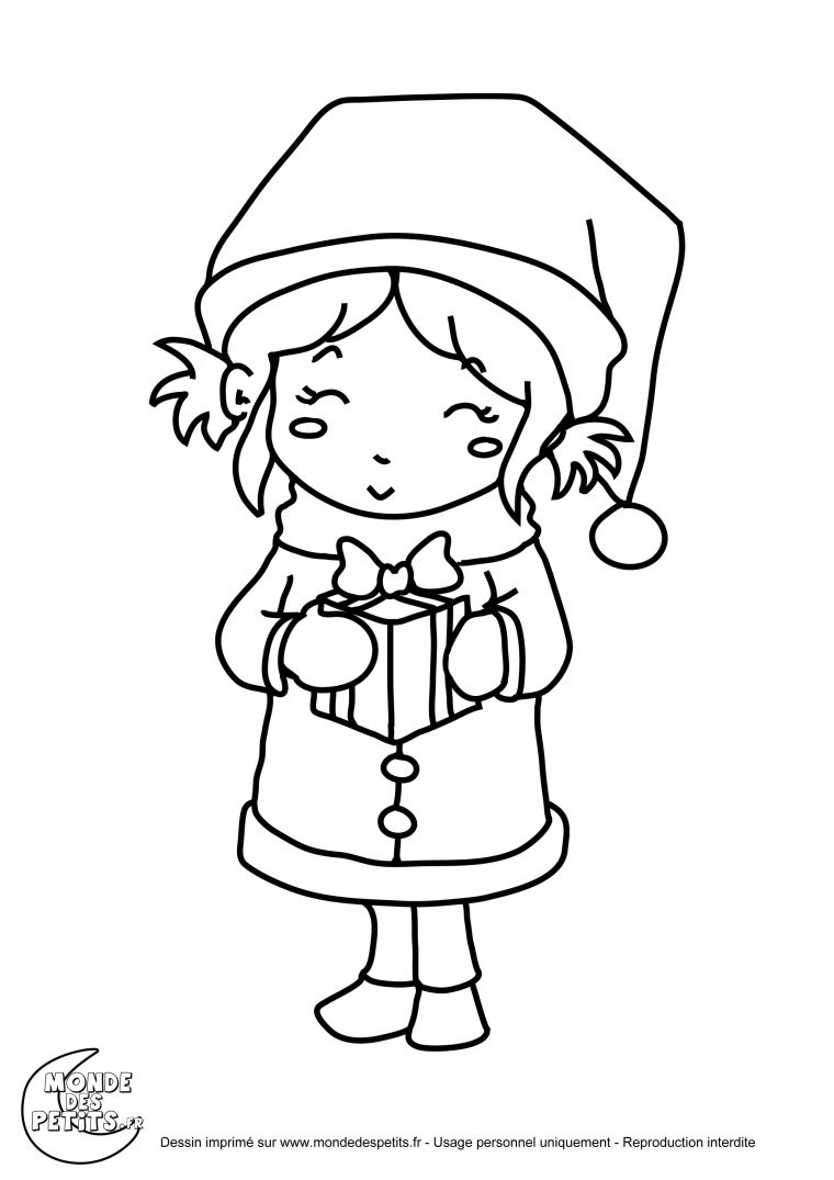 Monde Des Petits – Coloriages À Imprimer tout Dessins De Noel À Imprimer