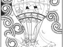 Montgolfiere - Anti-Stress &amp; Art-Thérapie - Coloriages tout Dessin Montgolfière