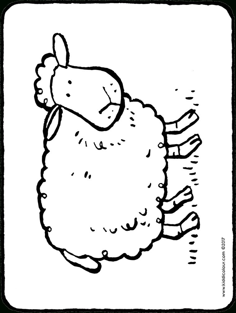 Mouton – Kiddicolour destiné Dessin Mouton