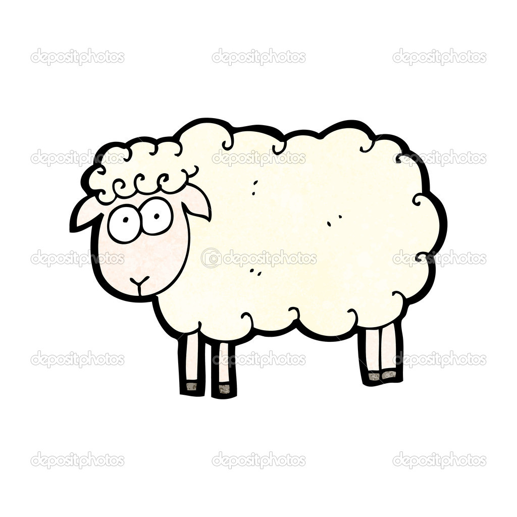 Moutons De Dessin Animé — Image Vectorielle encequiconcerne Dessin De Mouton 