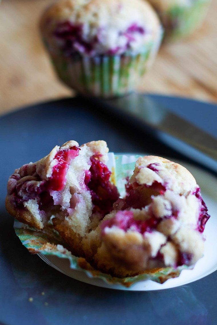 Muffins Aux Framboises (Avec Des Framboises Fraîches concernant Images Framboises