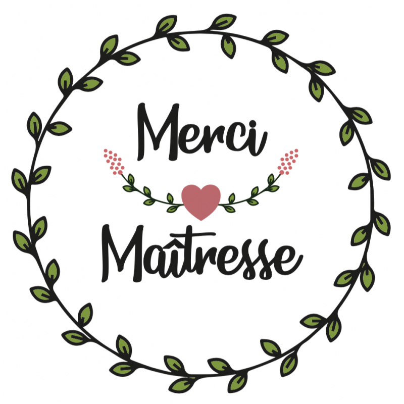 Mug Blanc Imprimé &amp;quot;Merci Maîtresse&amp;quot; serapportantà Dessin De Maitresse 