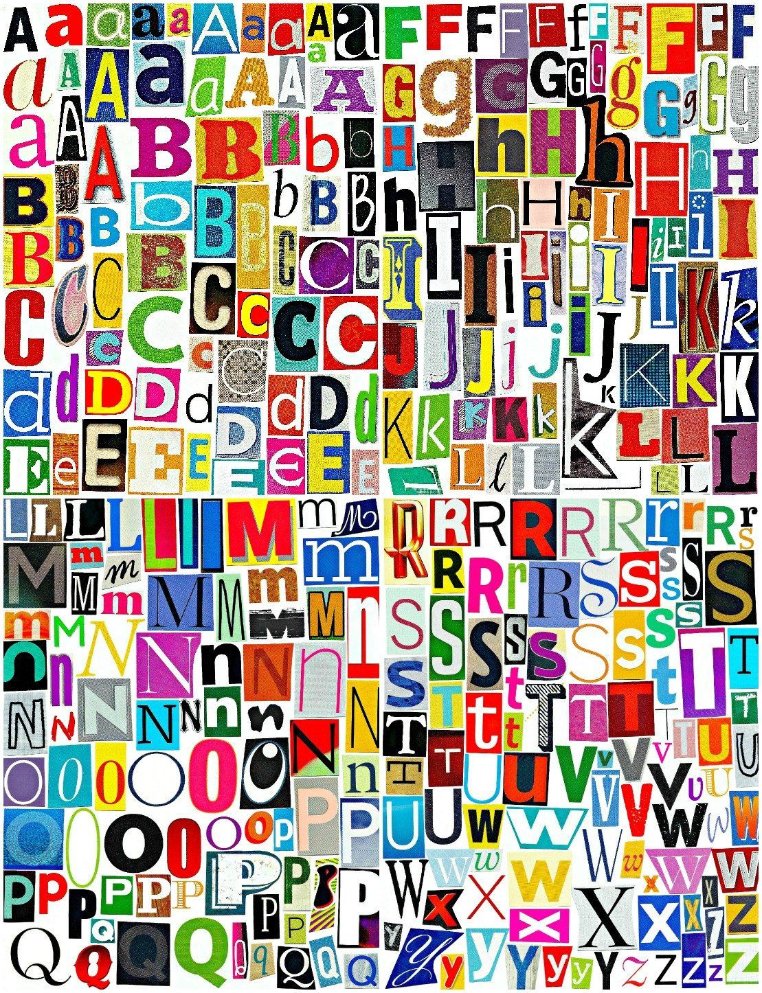Multicolor Set 3 Alphabet Numérique Imprimable De A À Z tout Alphabet A Imprimer