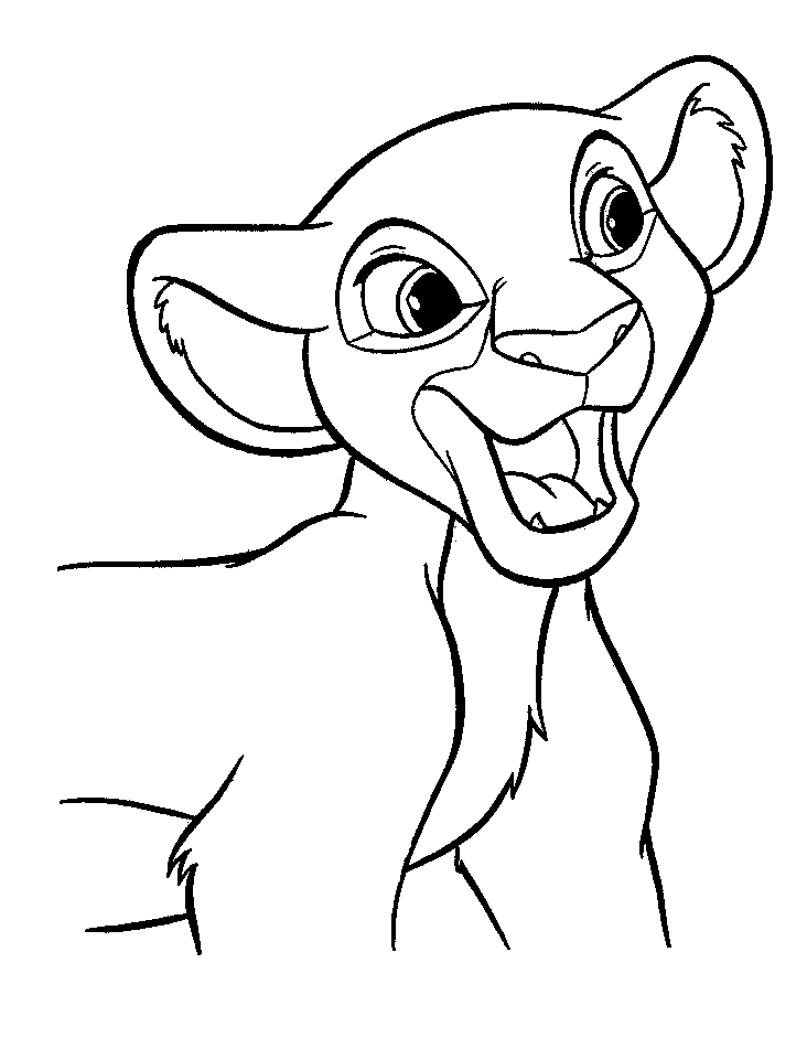 Nala : Coloriage Roi Lion À Imprimer Et Colorier dedans Coloriage Lion À Imprimer 