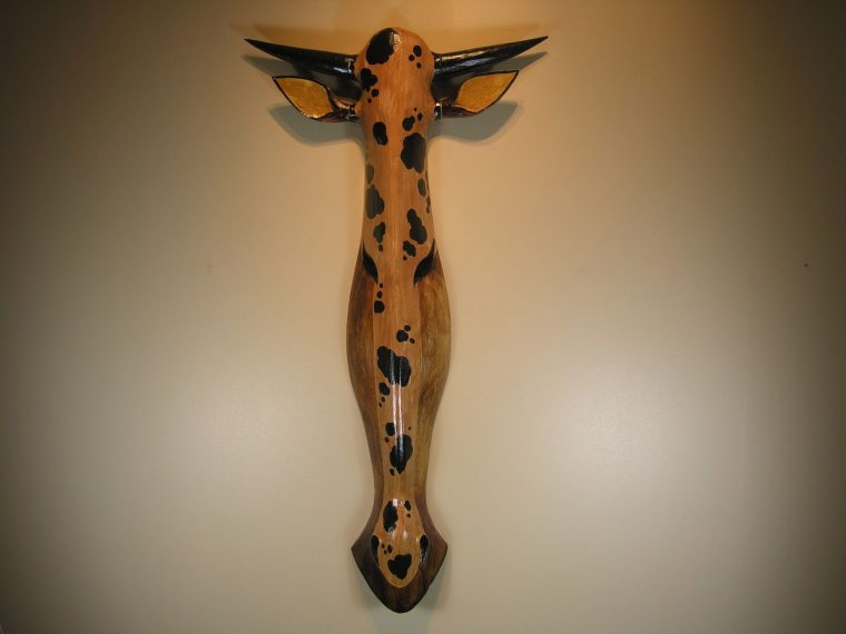 Neuf – Masque Taureau Girafe 1M Style Africain destiné Masque Taureau