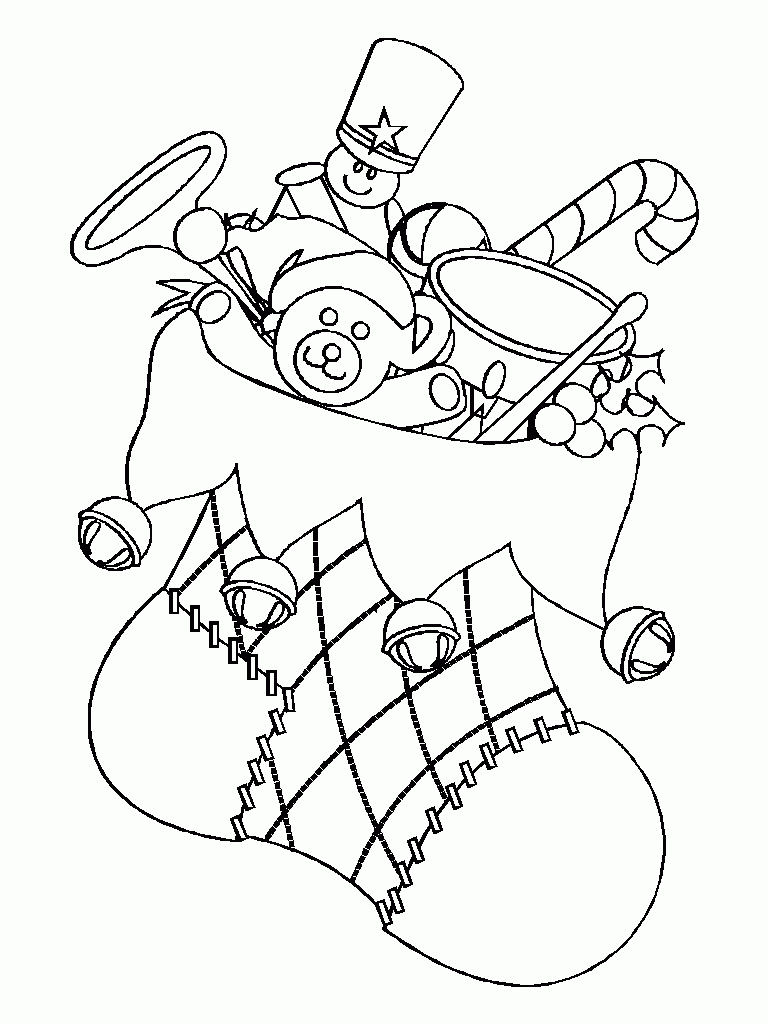 Noel Coloriages Noel - Page 3 serapportantà Petit Coloriage De Noel 