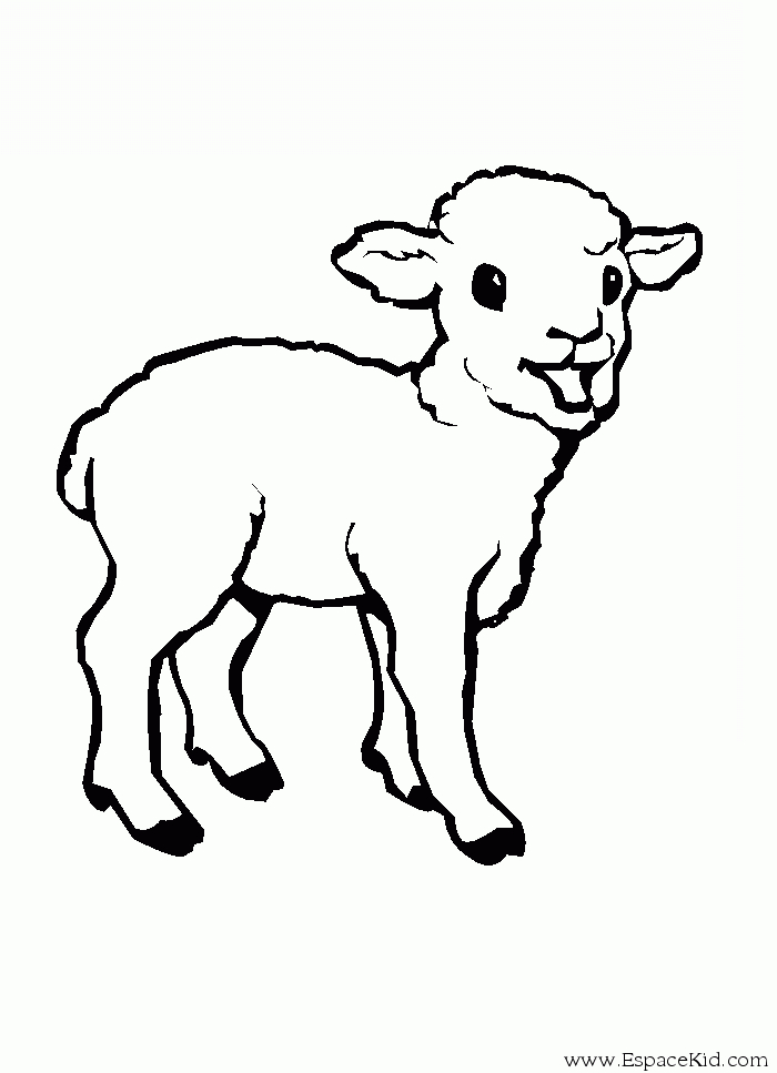 Nos Jeux De Coloriage Mouton À Imprimer Gratuit concernant Dessin Mouton 