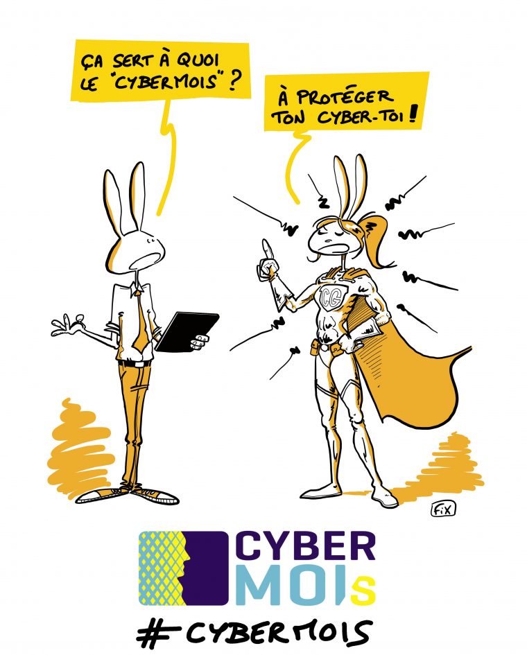 Octobre : Mois De La Cybersécurité – Solutions intérieur Impression Dessin