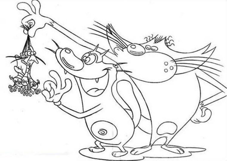 Oggy And The Cockroach Image – Printable Coloring Pages To serapportantà Coloriage De Oggy Et Les Cafards