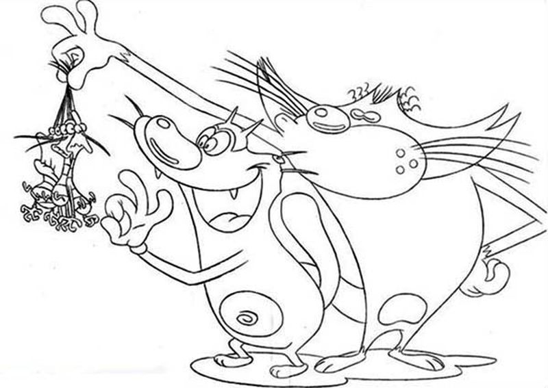 Oggy And The Cockroach Image - Printable Coloring Pages To serapportantà Coloriage De Oggy Et Les Cafards 