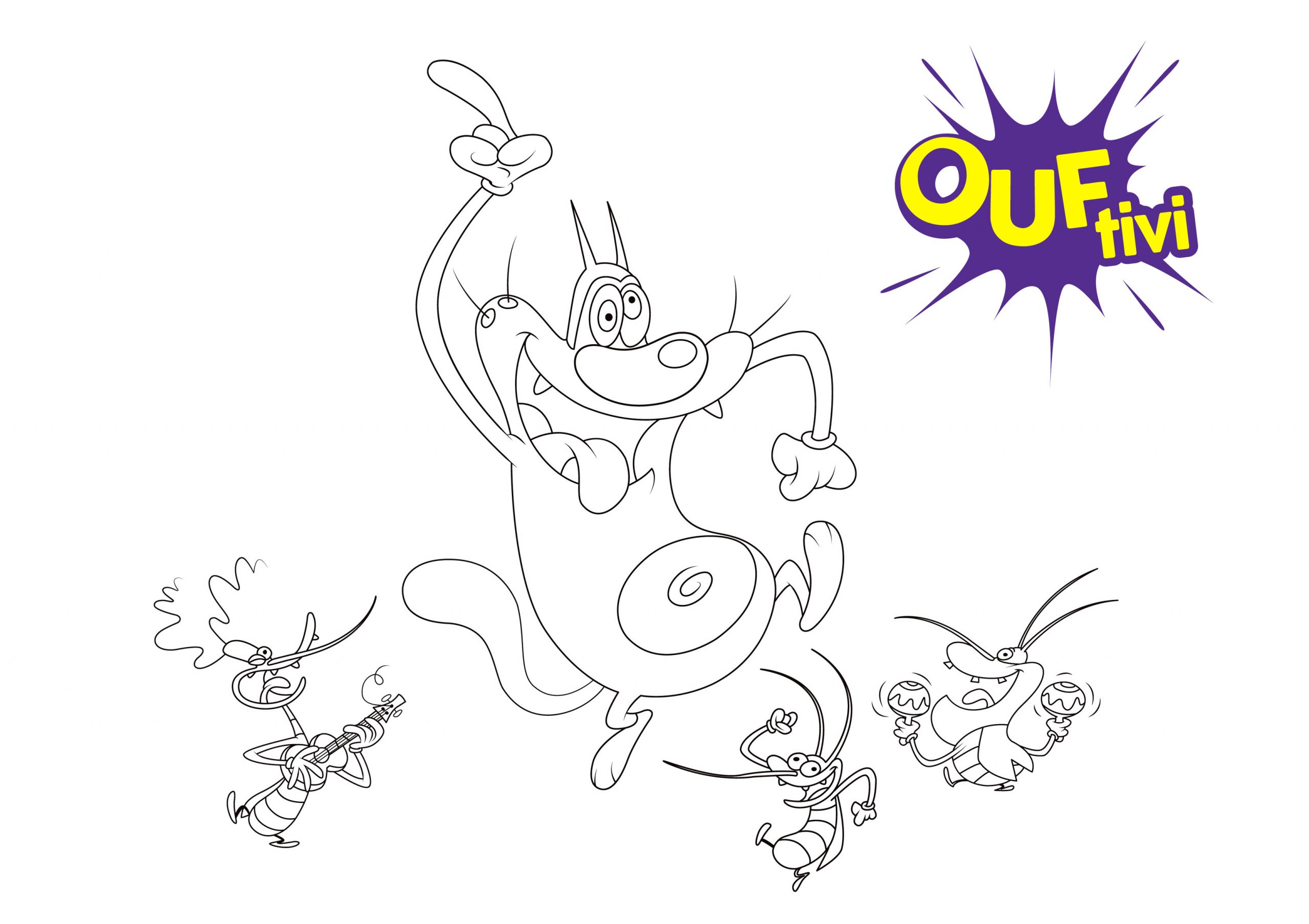 Oggy Et Les Cafards - Ouftivi tout Oggy Et Les Cafards Dessin Animé 