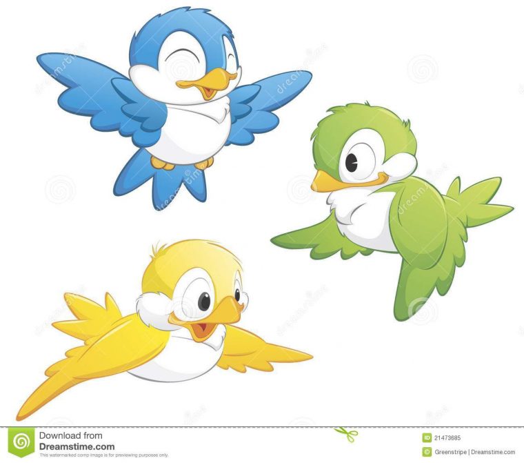 Oiseaux  Cartoon Birds, Cute Birds, Cute Cartoon Pictures concernant Oiseaux Dessin