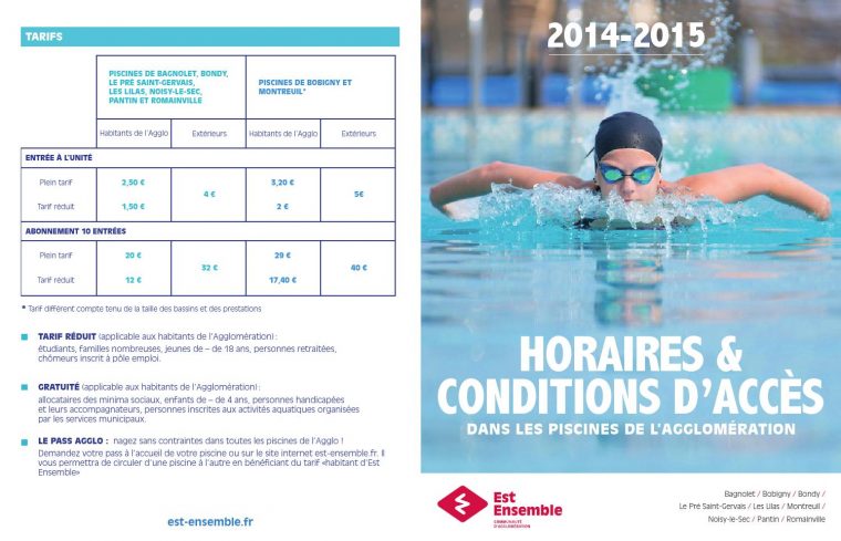 horaire piscine guerande