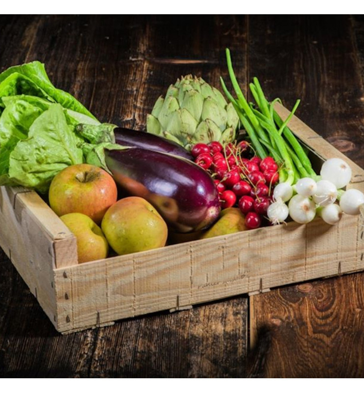 Panier Fruits Et Légumes Surprise Entreprise 8Kg avec Panier A Fruits 