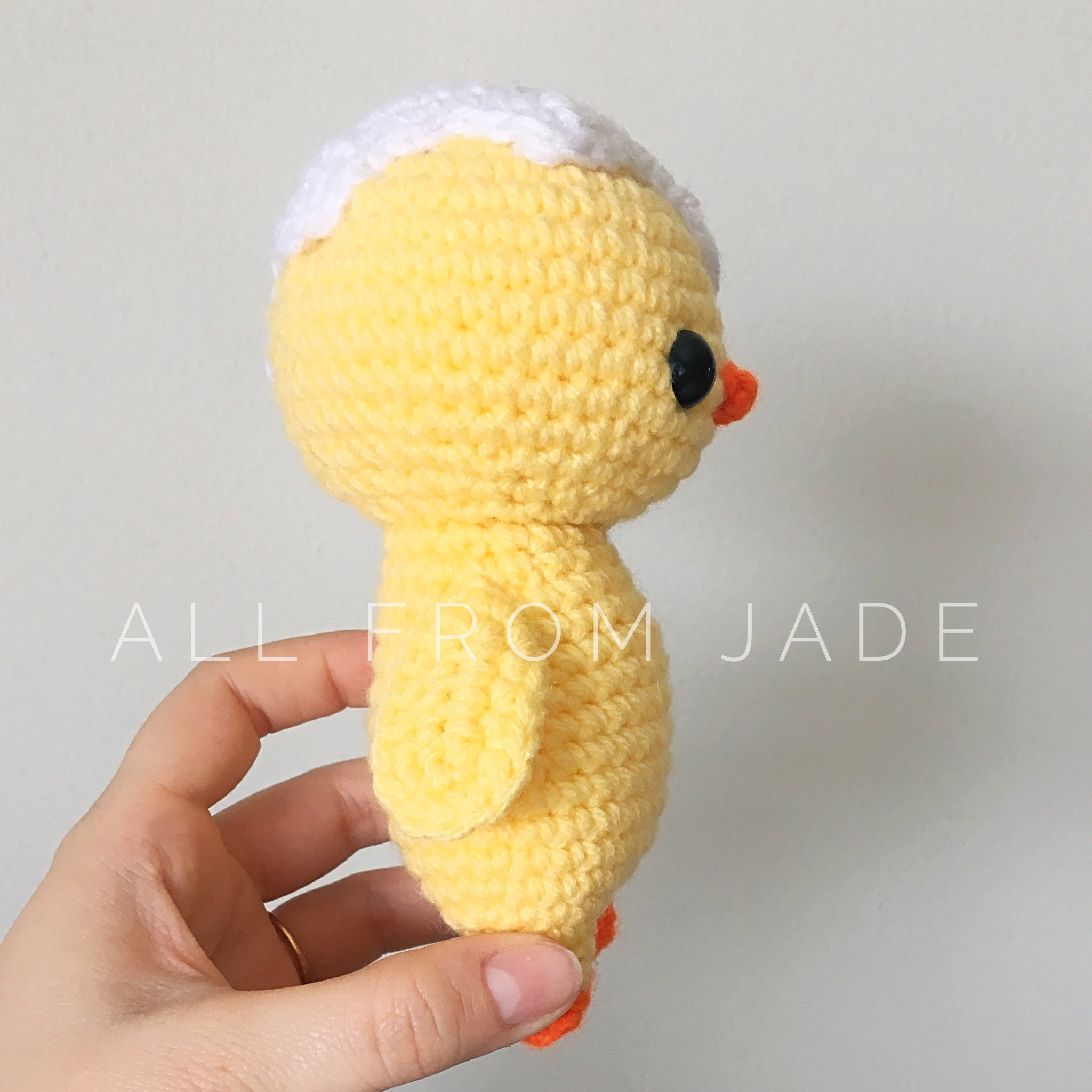 Patron Au Crochet : Charlie Le Poussin Disponible En pour Poussin Anglais 