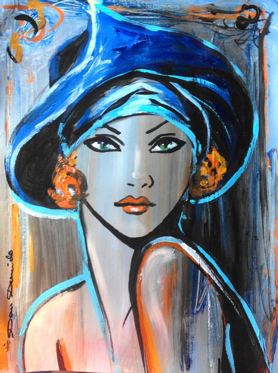 Peinture Par Dam Domido (France)  Artmajeur  Peinture serapportantà Dessin Deco 