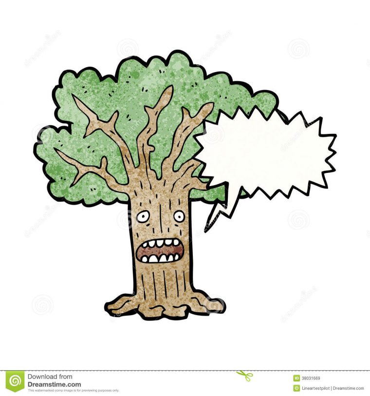 Personnage De Dessin Animé D'Arbre Images Libres De Droits encequiconcerne Dessin D Arbre