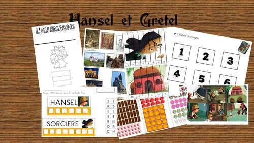 Petit Tour En Allemagne Avec Hansel Et Gretel  Hansel Et encequiconcerne Hansel Et Gretel Maternelle 