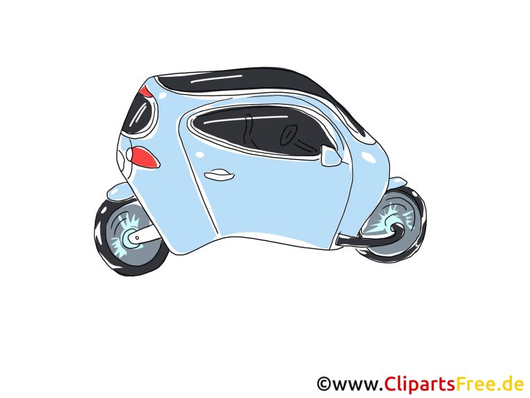 Petite Voiture Illustration Gratuite Clipart – Voitures avec Dessin Vehicule