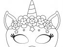 Pin By Daisy Saintot On Kids  Unicorn Mask, Mask Template pour Masque Carnaval À Imprimer Gratuit