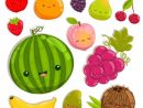 Pin By Narumon On Pinturas  Happy Fruit, Kawaii Fruit encequiconcerne Dessin Fruits