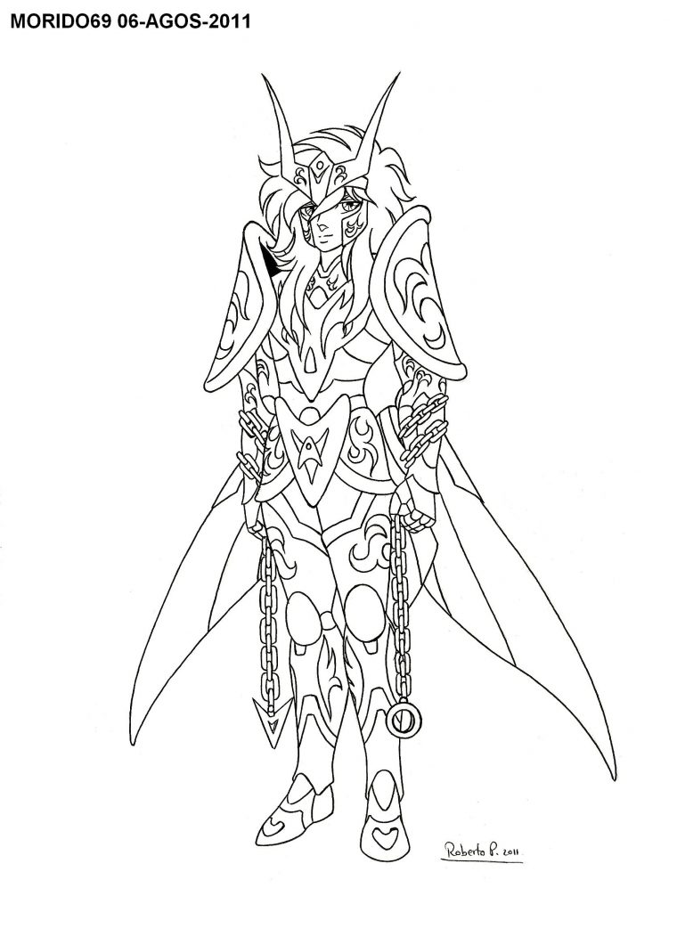 Pin De Marine Bohard Em Lineart: Saint Seiya  Cavaleiros tout Chevalier Du Zodiaque Coloriage