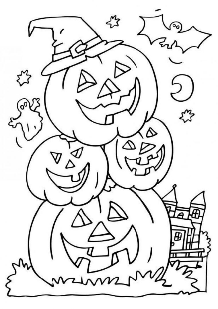 Pin On Art Challenge à Dessin Halloween À Imprimer