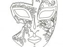Pin On Coloring Mask tout Masque Carnaval A Imprimer