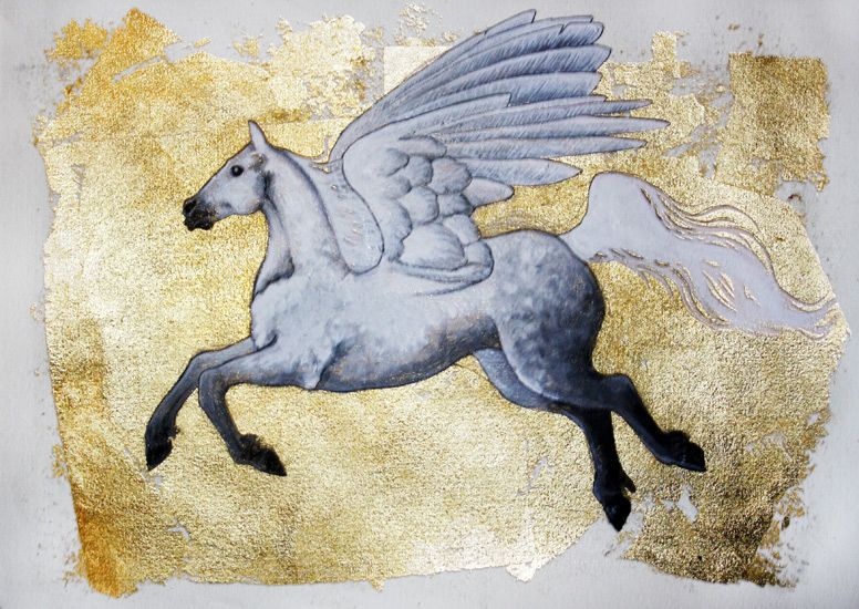 Pin On Pégase Le Cheval Ailé - Pegasus The Winged Horse pour Cheval Pégase 