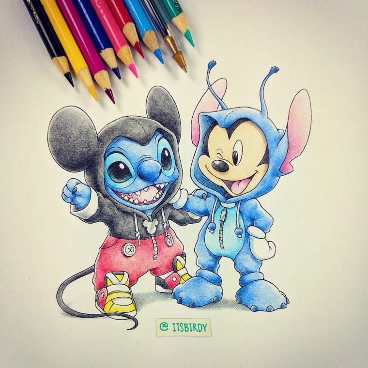 Pin Su Stitch encequiconcerne Stitch Dessin