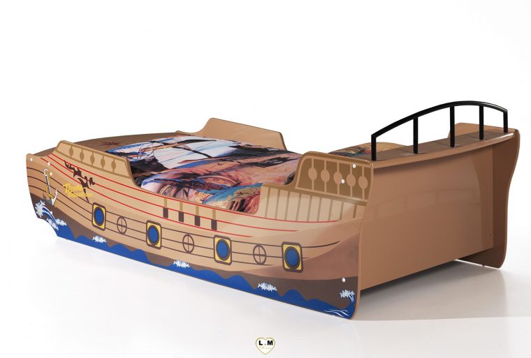 Pirate Expedition Lit Bateau Enfant, Lignemeuble encequiconcerne Enfant Bateau