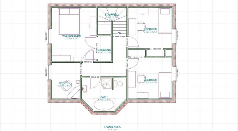 Plan De Maison Simple A Dessiner – Idées De Travaux intérieur Dessin De Maisons