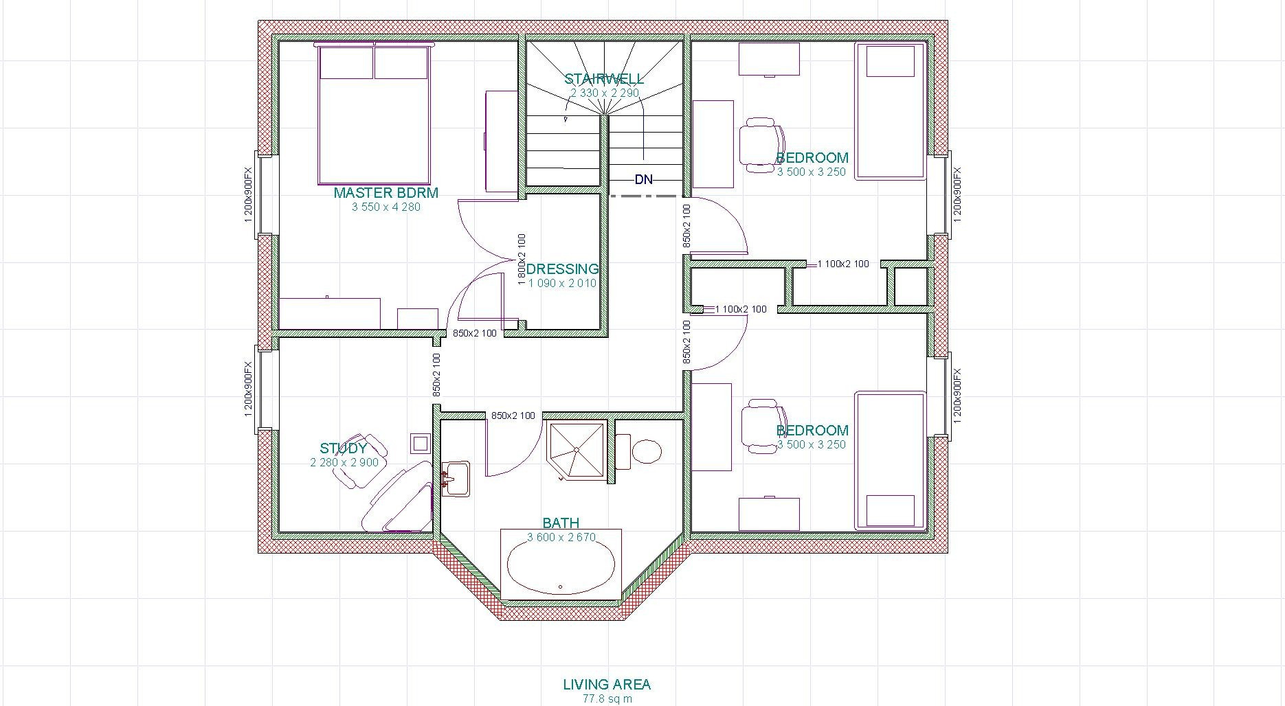 Plan De Maison Simple A Dessiner - Idées De Travaux intérieur Dessin De Maisons 